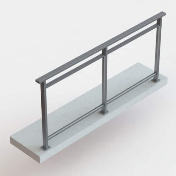 Classic Series - Rectangular handrail
